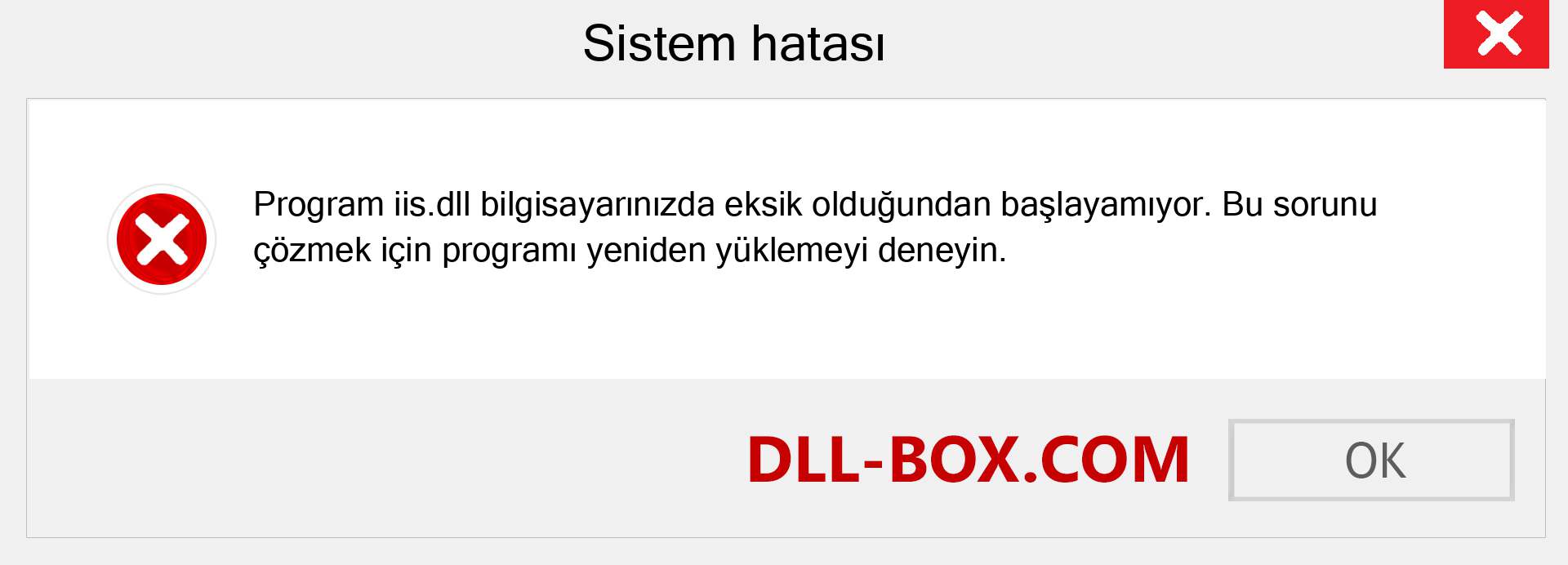 iis.dll dosyası eksik mi? Windows 7, 8, 10 için İndirin - Windows'ta iis dll Eksik Hatasını Düzeltin, fotoğraflar, resimler